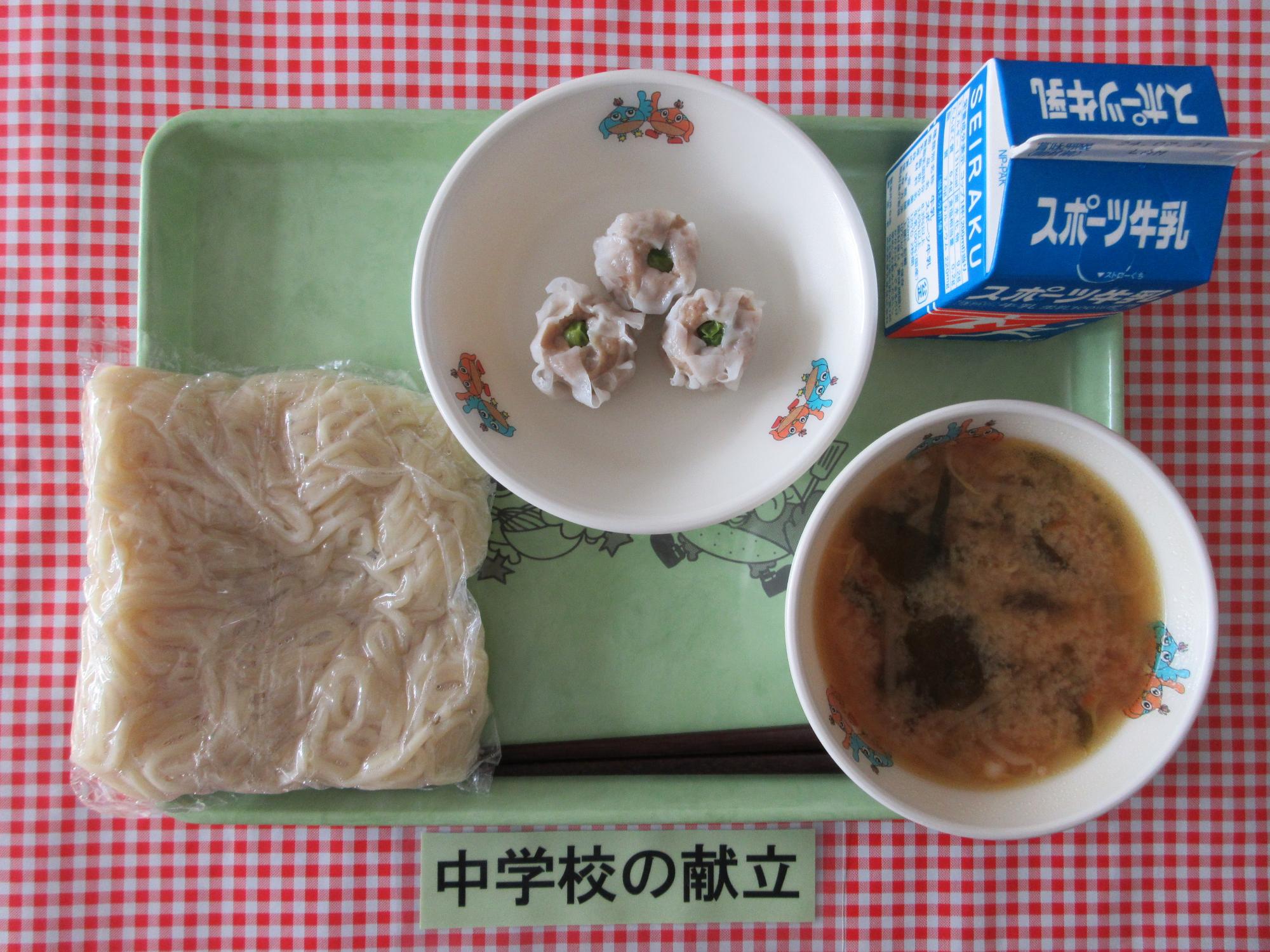 7月11日の給食の写真