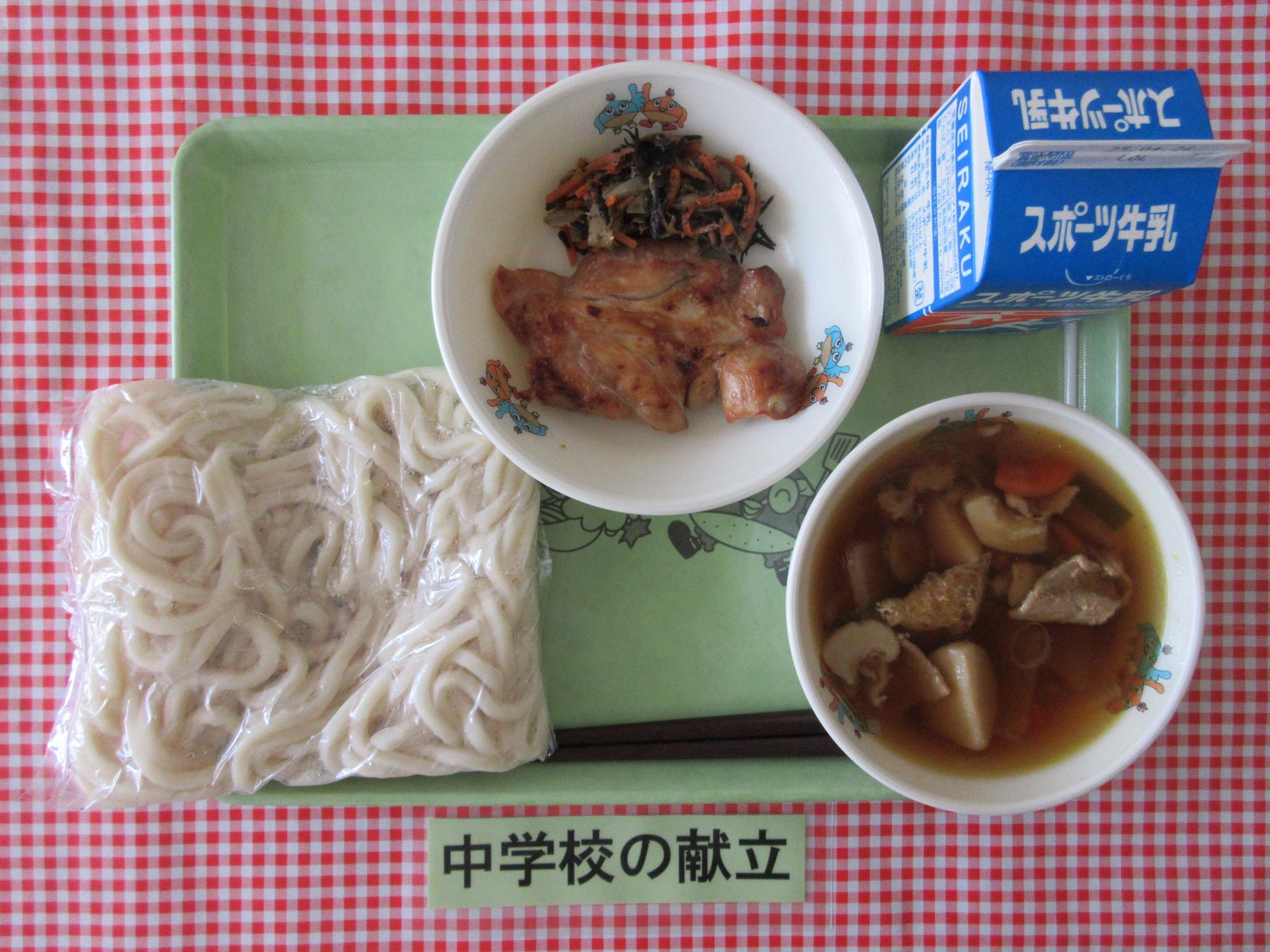 4月16日の給食の写真