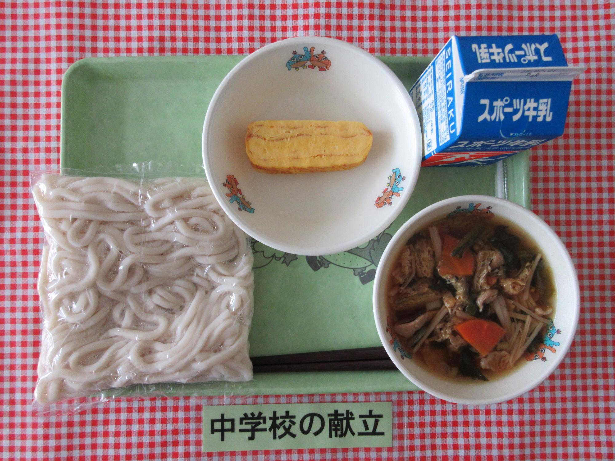 7月11日の給食の写真