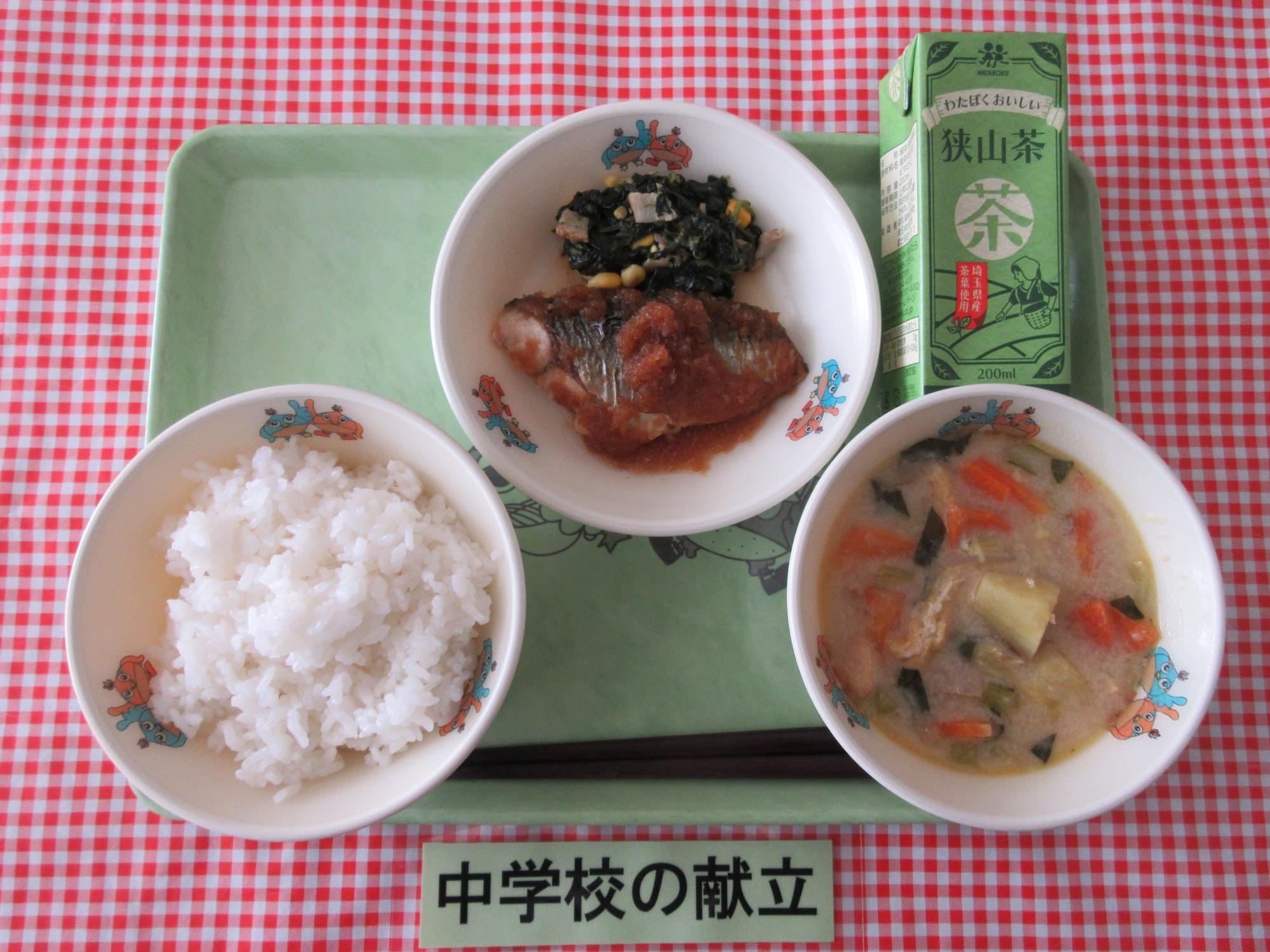 2月12日の給食の写真