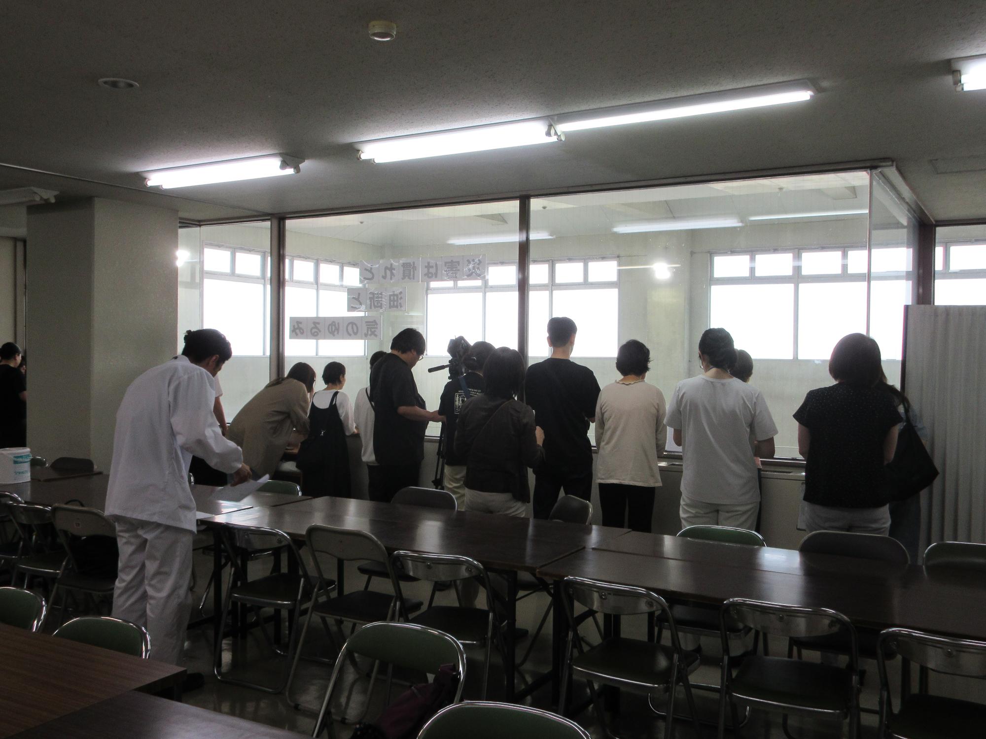 見学の様子