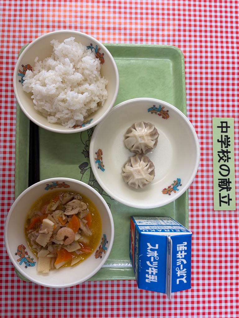 4月22日の給食の献立