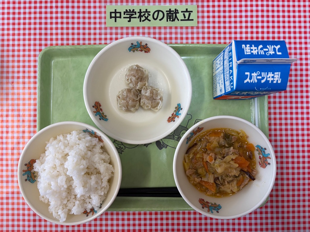 5月13日の給食の写真
