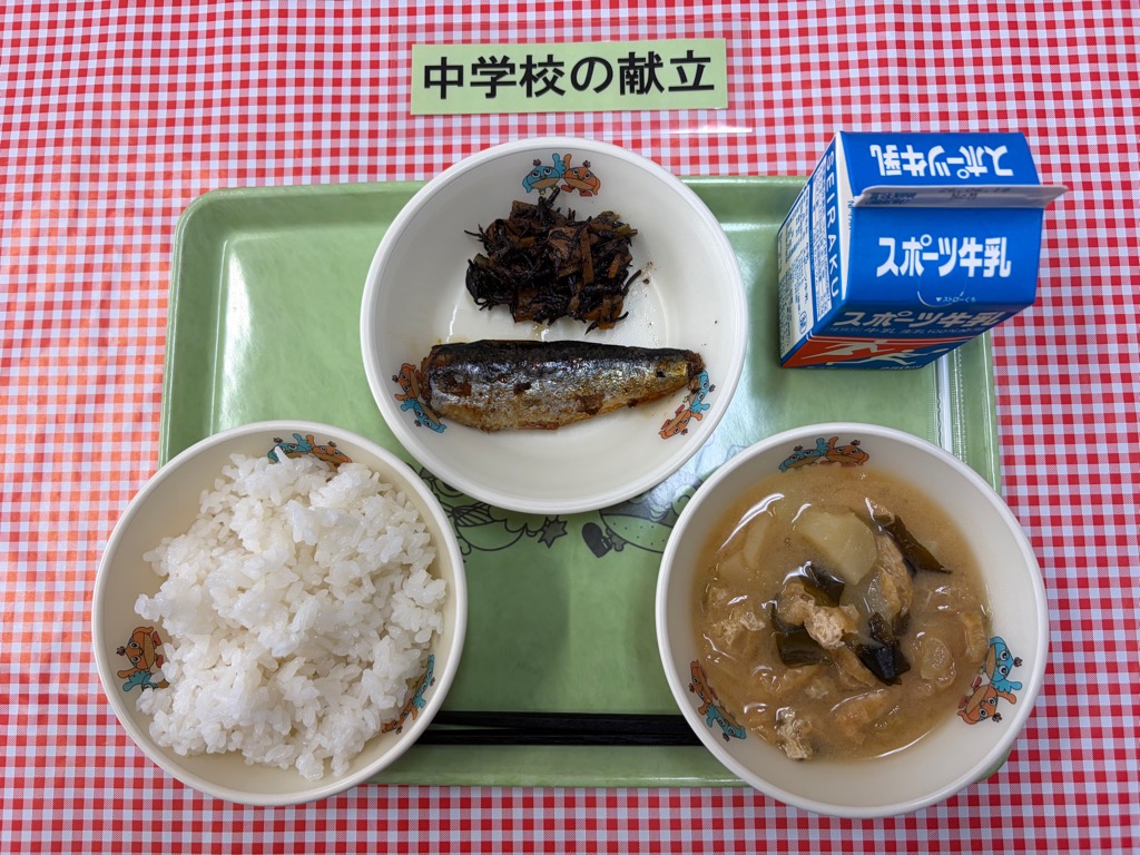 6月8日の給食の写真