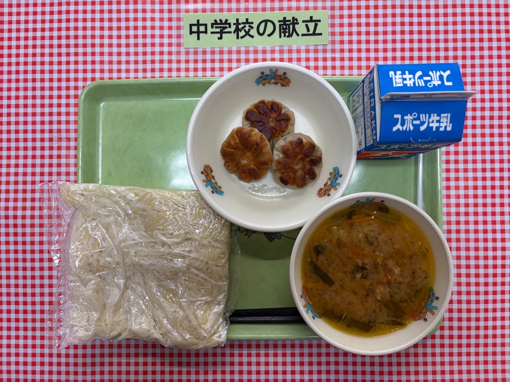 6月10日の給食の写真