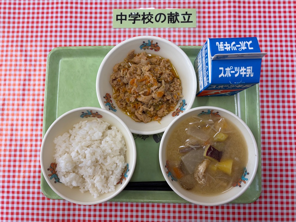 6月17日の給食の写真