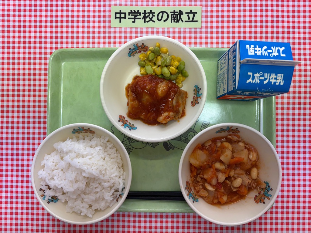 6月22日の給食の写真