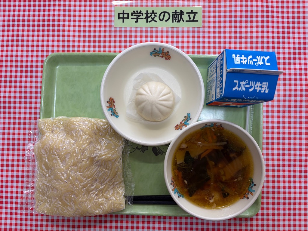 6月29日の給食の写真