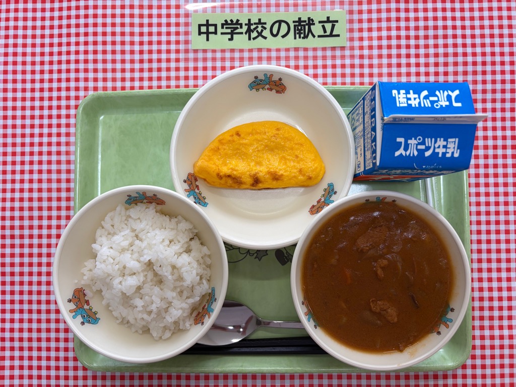 7月3日の給食の写真