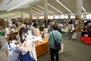 当日の館内の様子