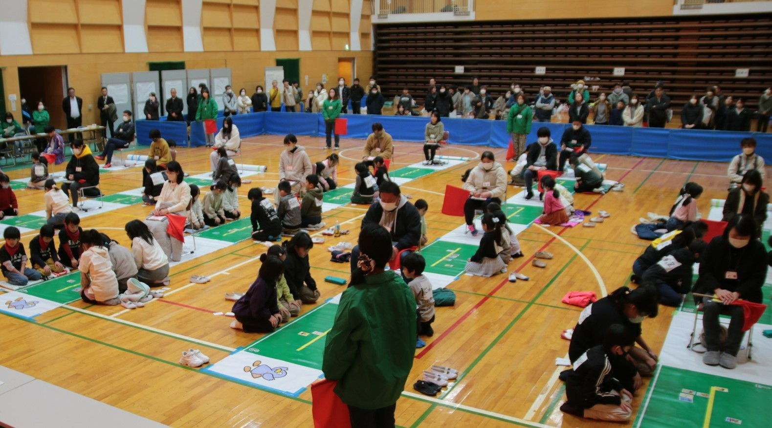 第34回ひだか郷土かるた大会の様子