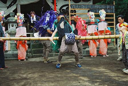 野々宮神社の獅子舞