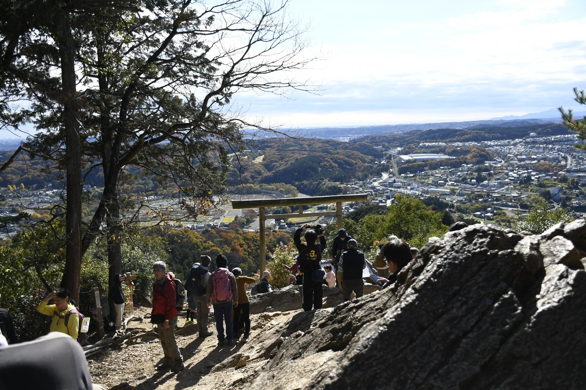 ツーデーウオーク1日目日和田山