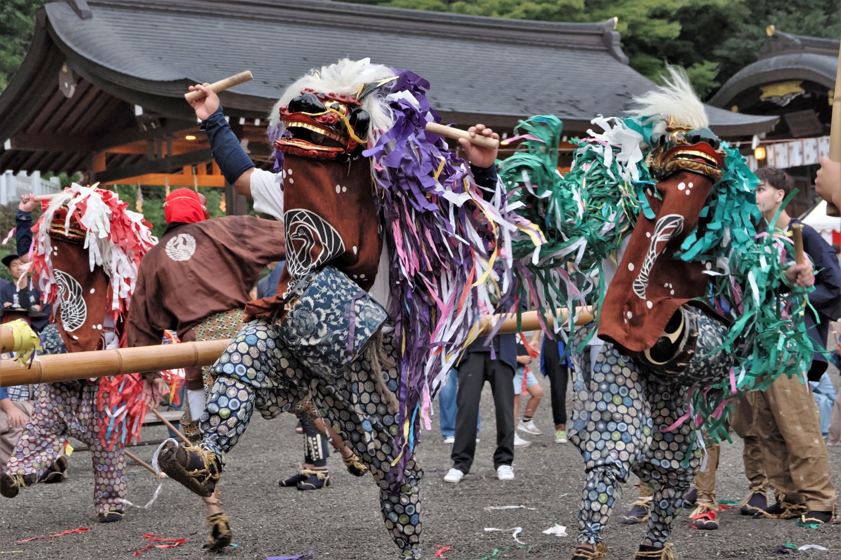 高麗神社竿がかり