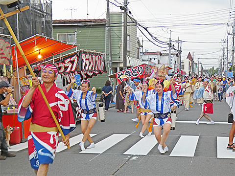 川越ひだか団地まつりの様子