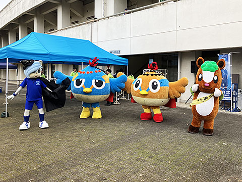 くりっかー・くりっぴーがWEリーグクラシエカップ第5節の試合を応援しました！