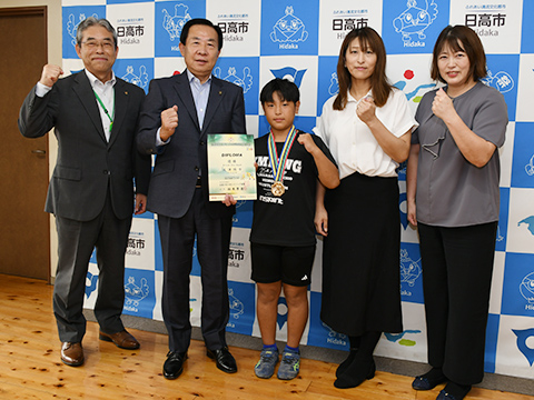 うれしい報告（第42回全国少年少女レスリング選手権大会の報告）