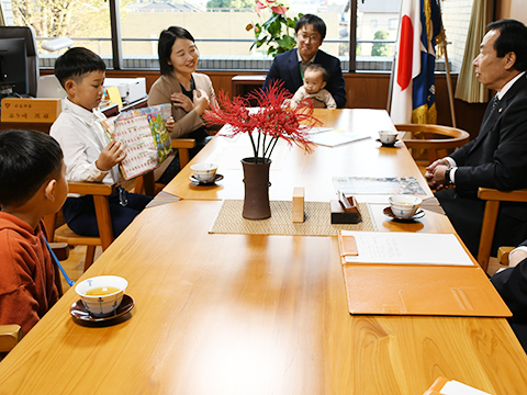 釣谷さんの日常の漢字学習法の発表
