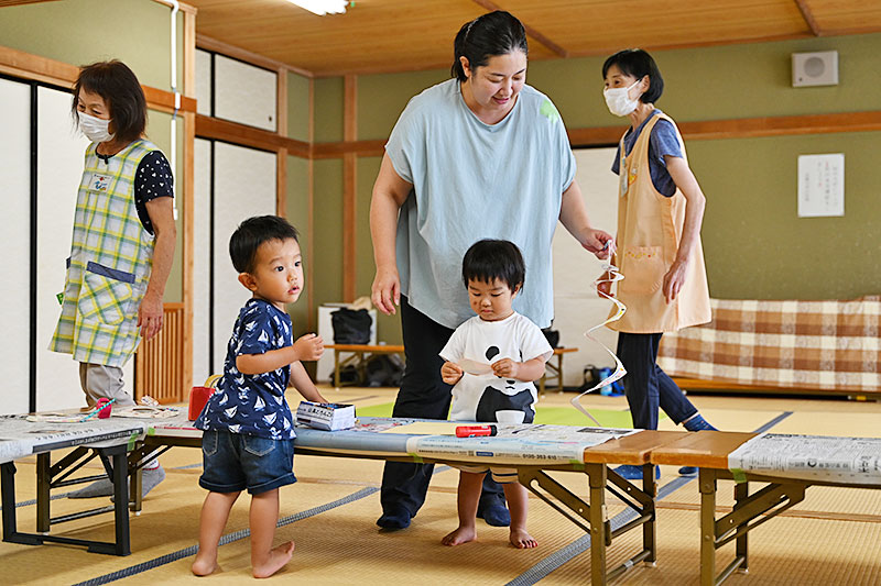 参加した子どもたちの様子