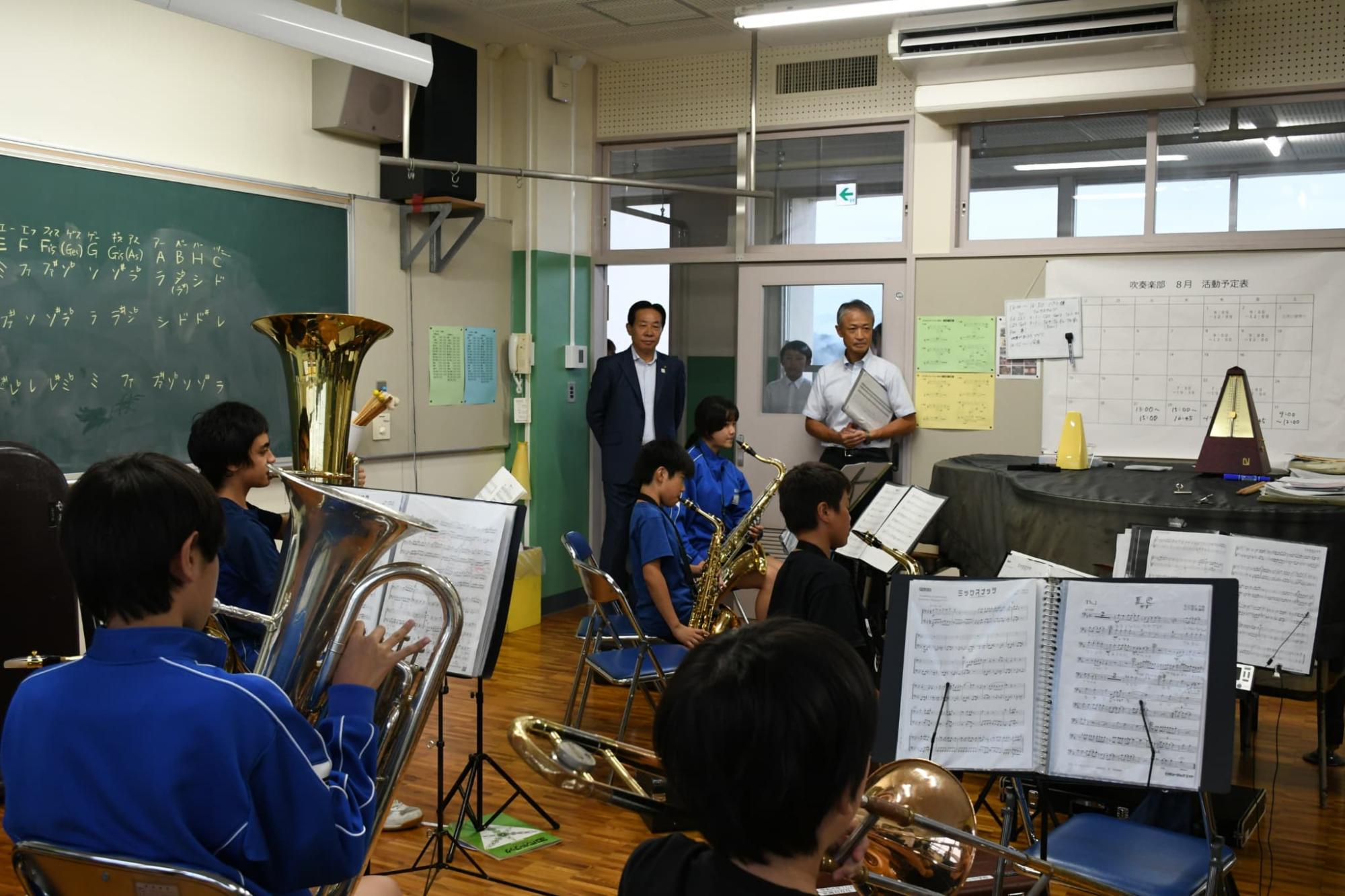 吹奏楽部