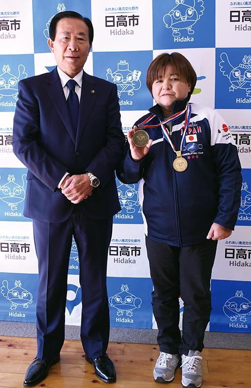 金川直美さんと市長