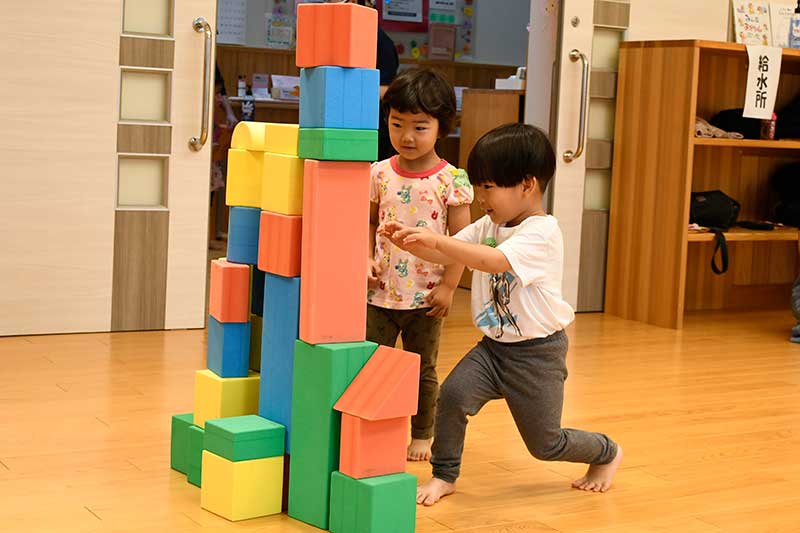 ぬくぬくオリンピックをしている様子