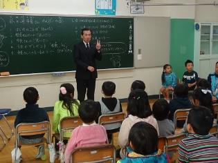 市長の給食当番（武蔵台小学校）の写真2