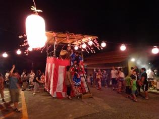 下大谷沢区盆踊り大会の祭りの様子の写真