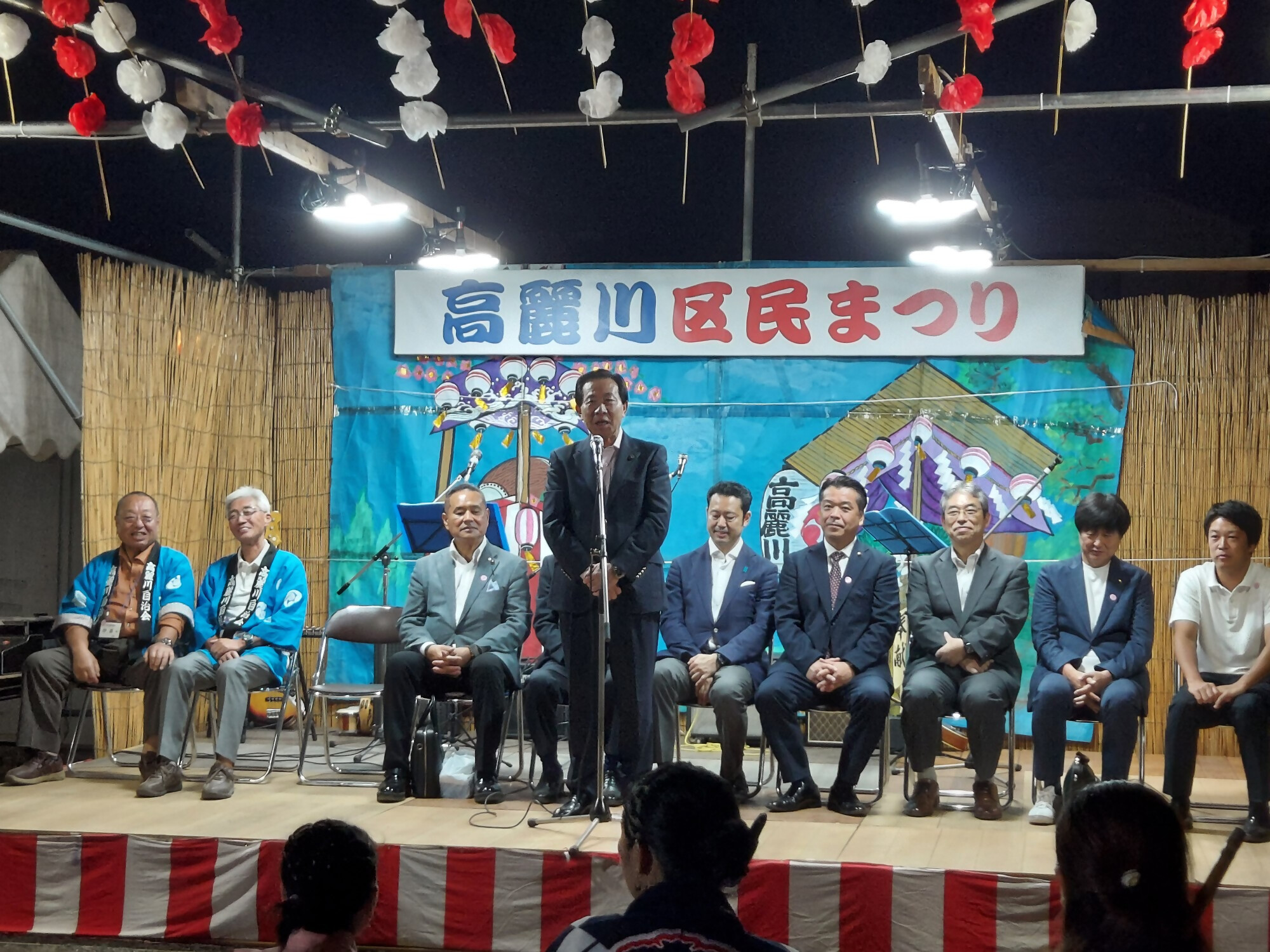 高麗川区秋祭り1