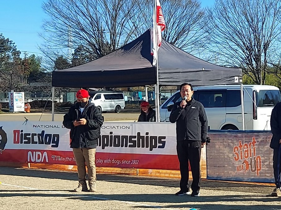 市長あいさつの様子