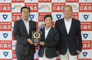 埼玉県ジュニア小学生女子ゴルフチャンピオンの写真