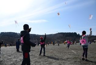 第28回日高市手づくり凧揚げ大会の写真