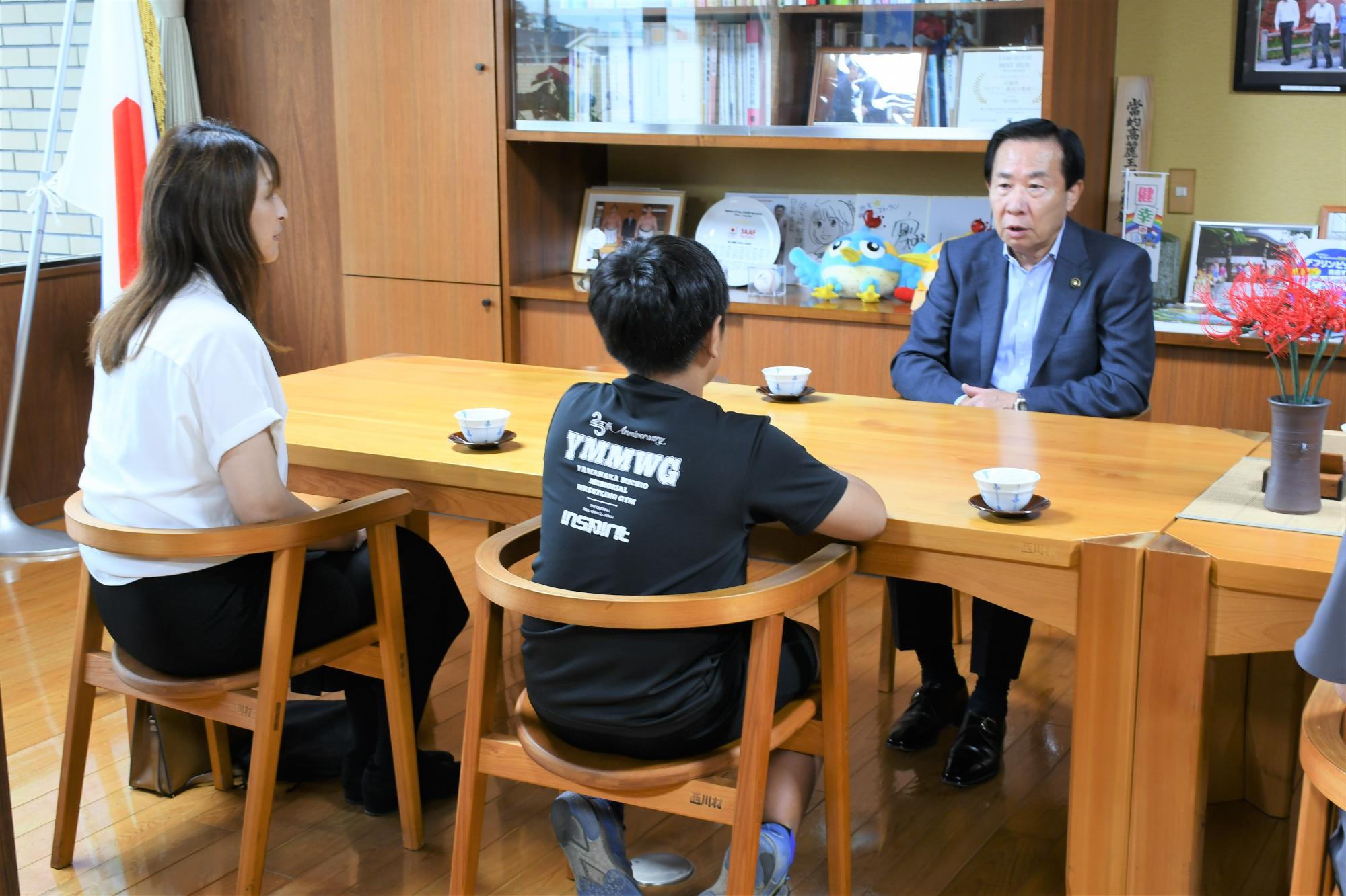 全国少年少女レスリング選手権大会1