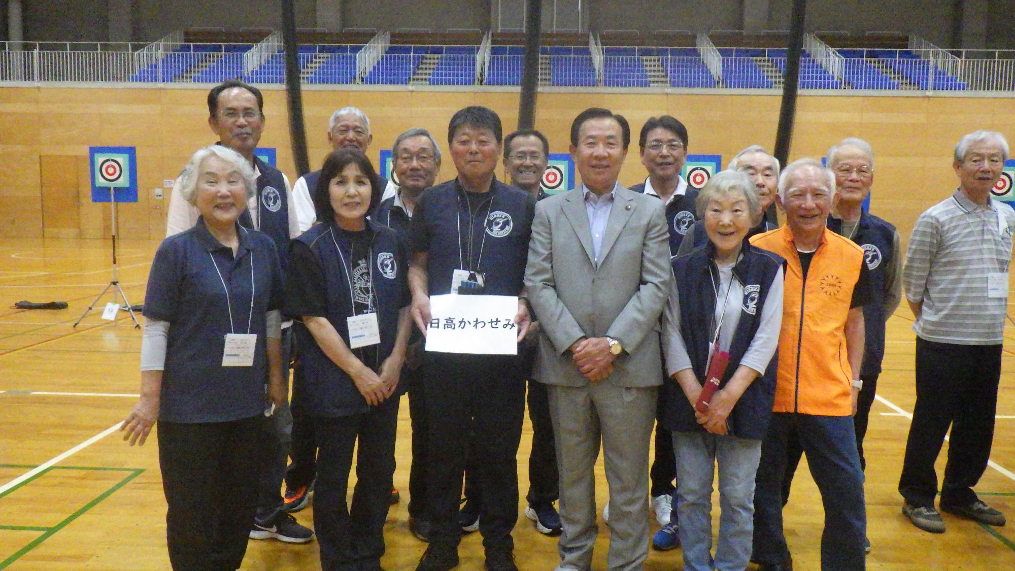 吹き矢大会3