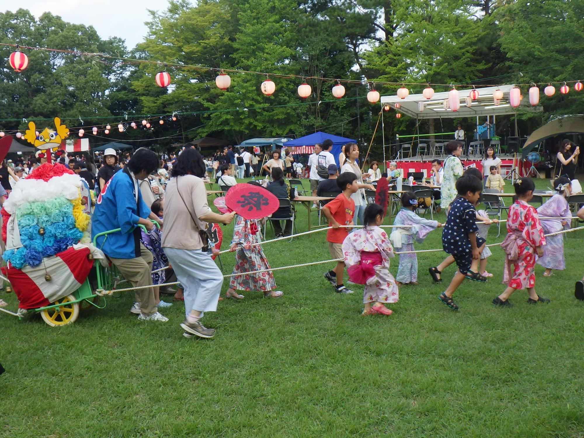 栄新田区夏祭り1