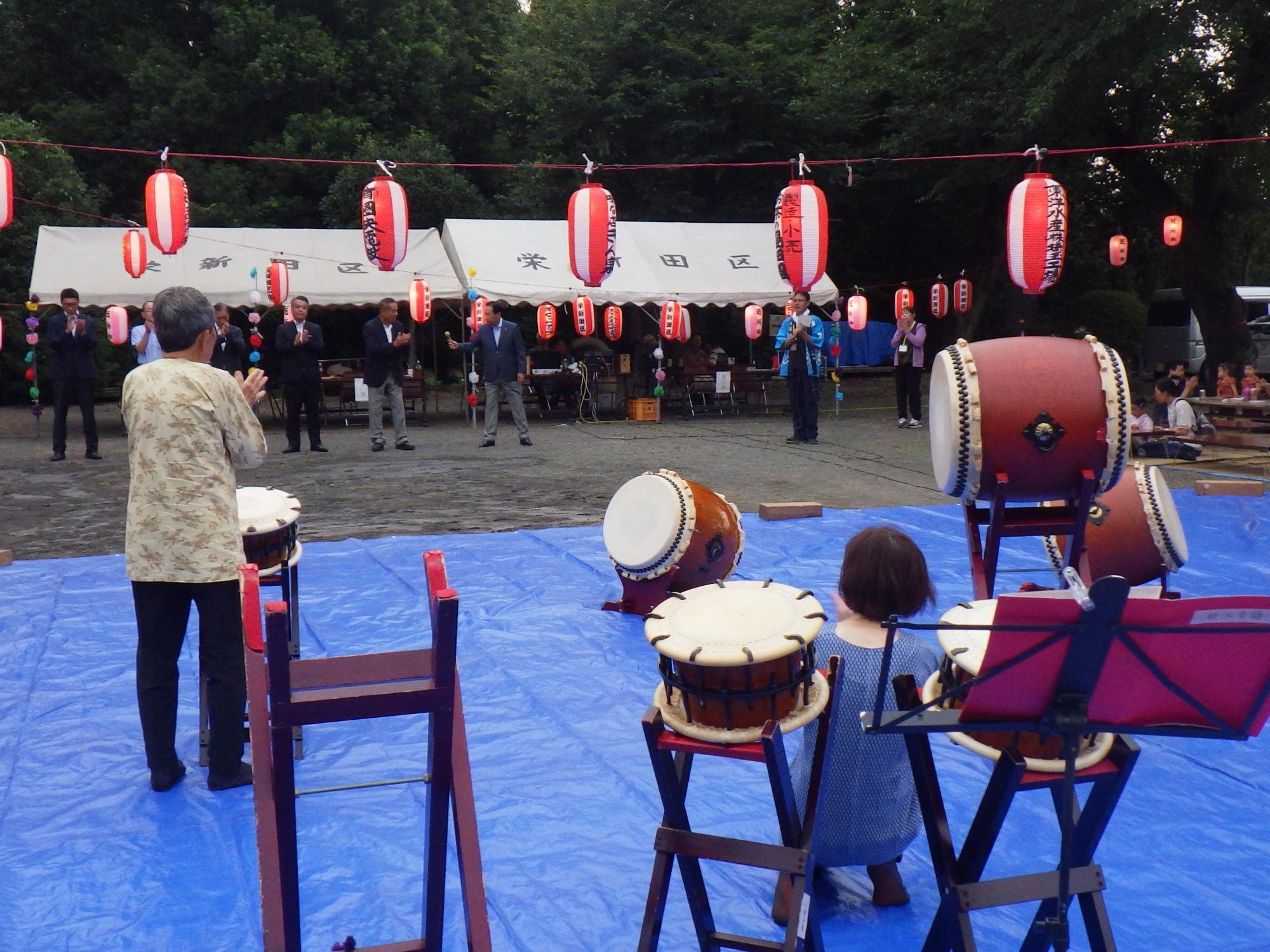 栄新田区納涼祭2