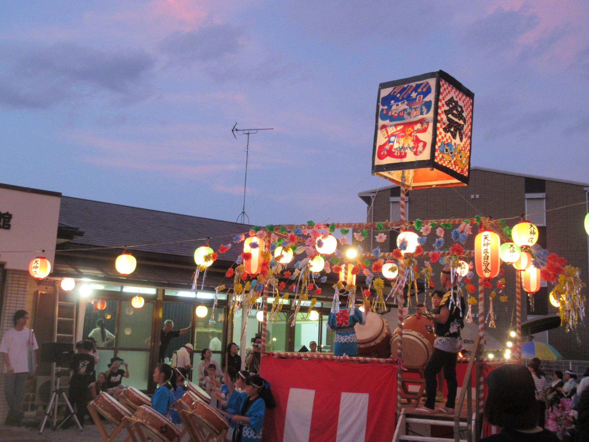 天神区夏祭り2