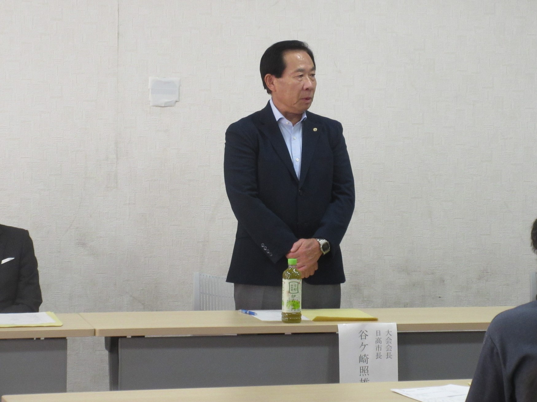 日高市長杯ソフトボール大会開会式