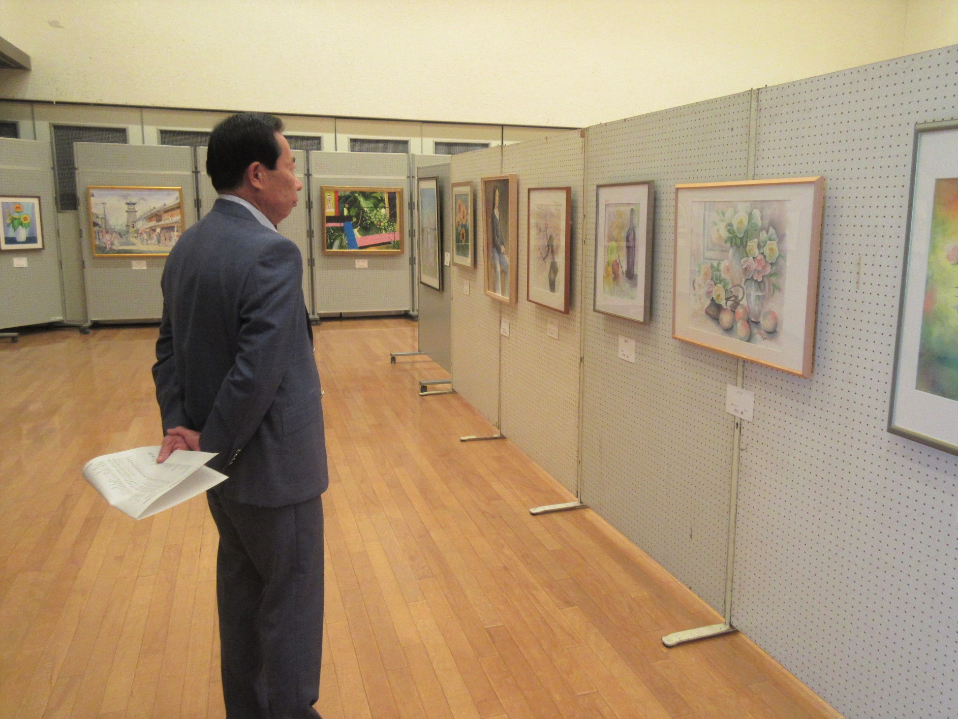 日高市絵画連盟展2