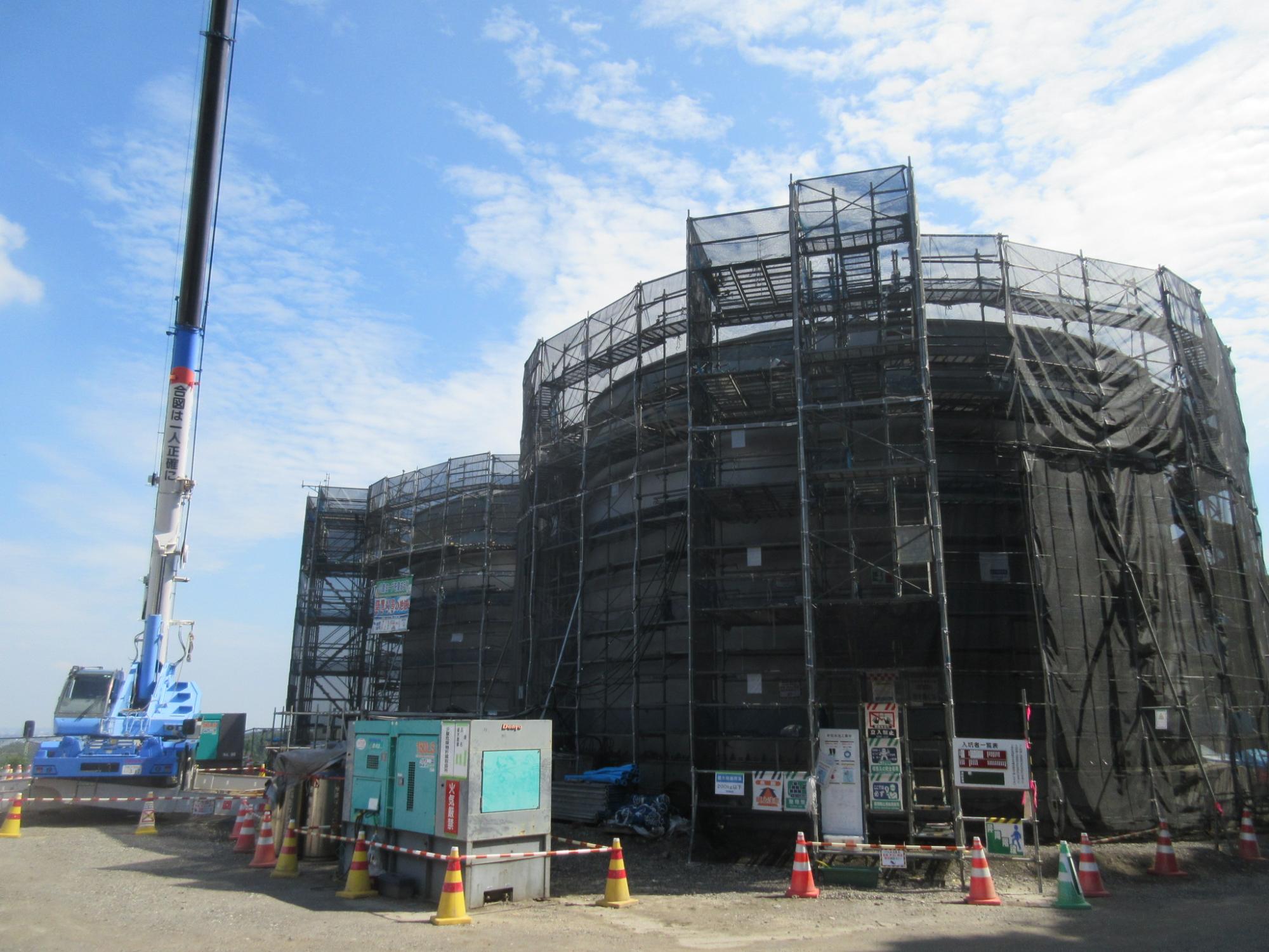 武蔵台配水場視察3