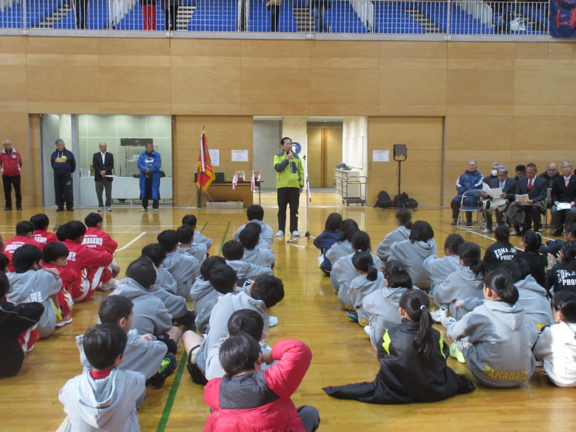 ミニバスケットボール大会1