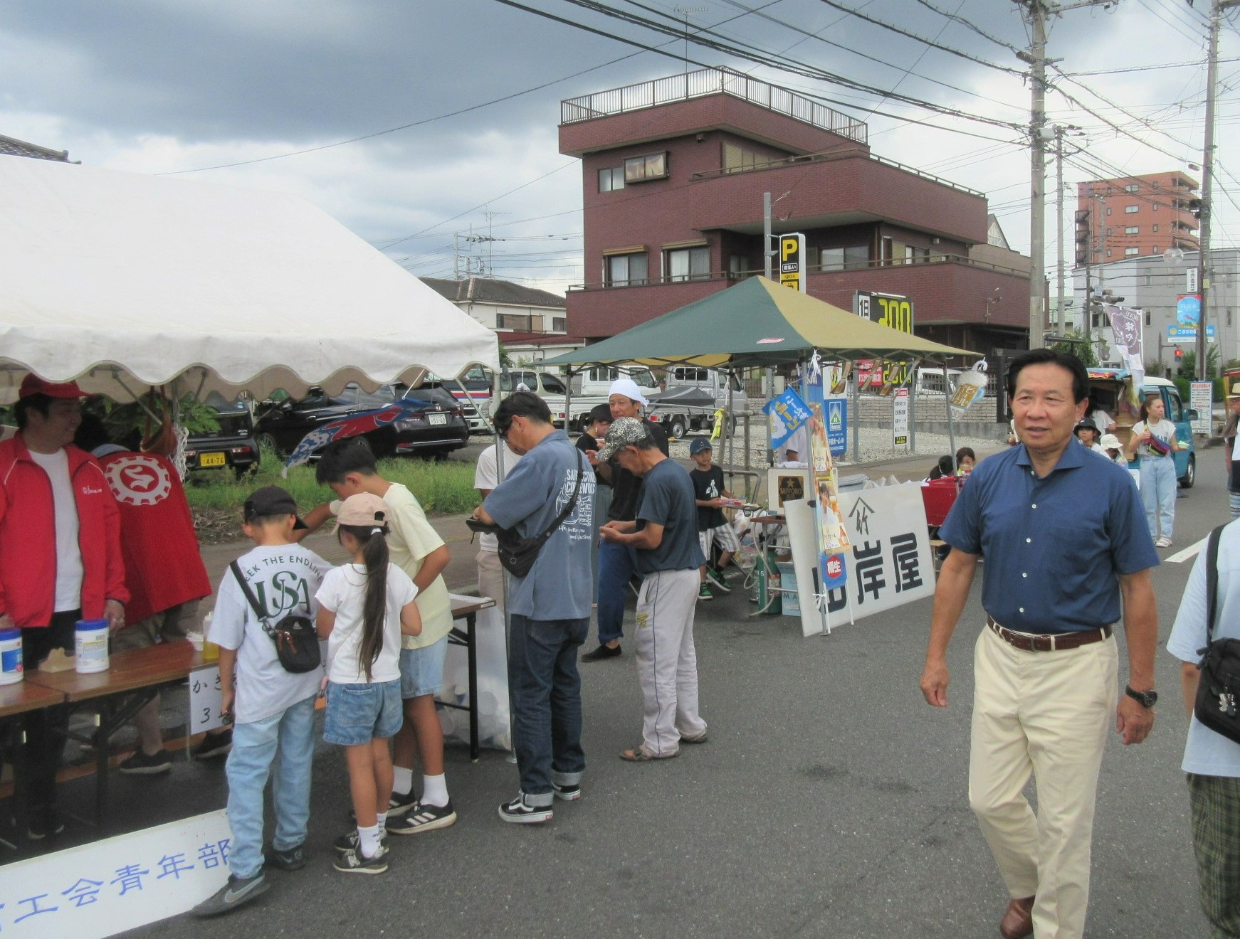 日高市商工会青年部夏まつり