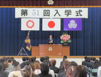 日高高校入学式