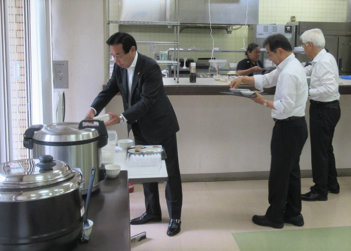 庁舎地下食堂ランチ試食会