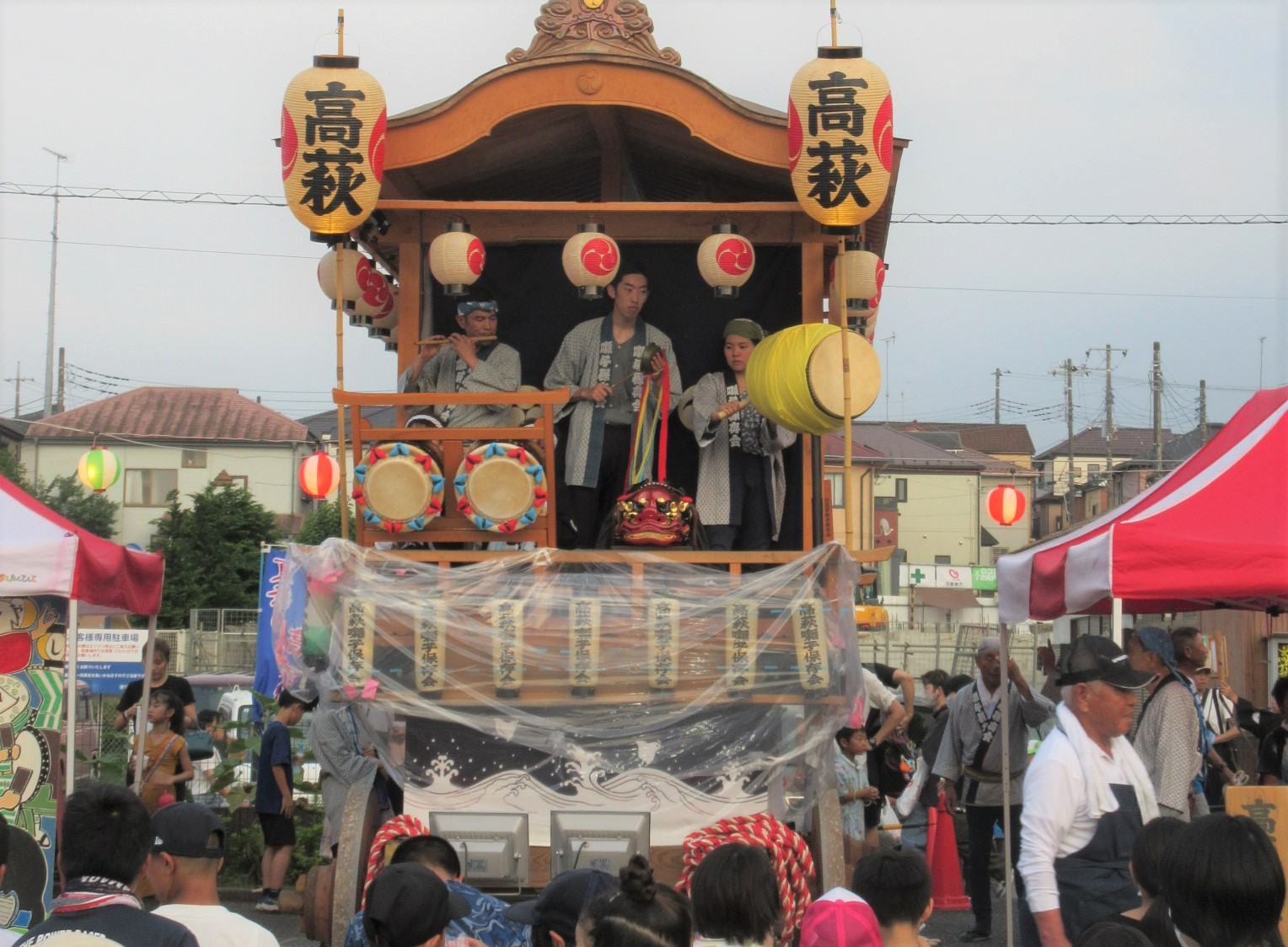 夏祭り高萩ばやし