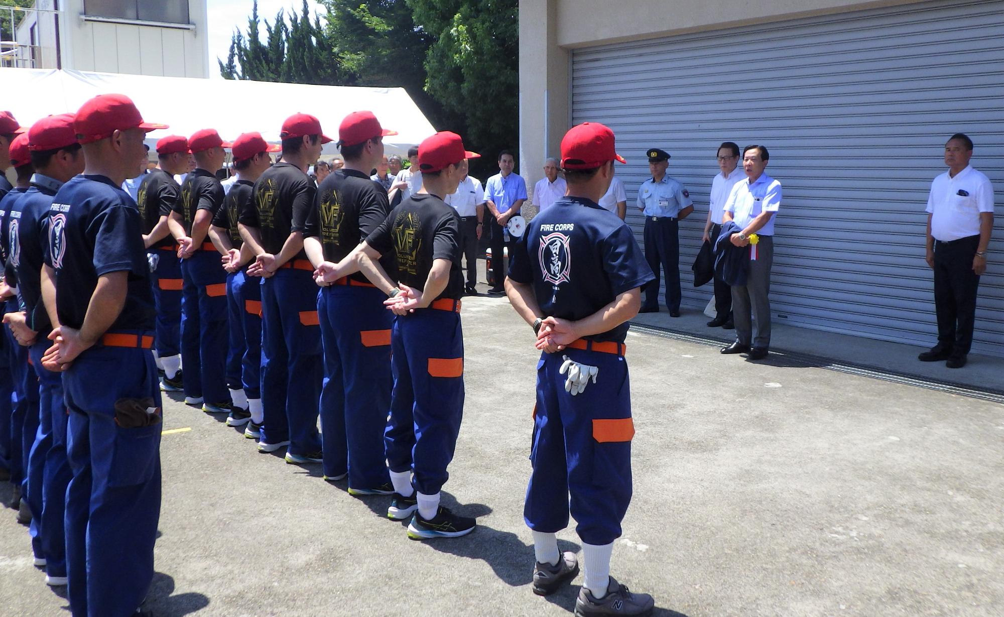 埼玉県消防操法大会