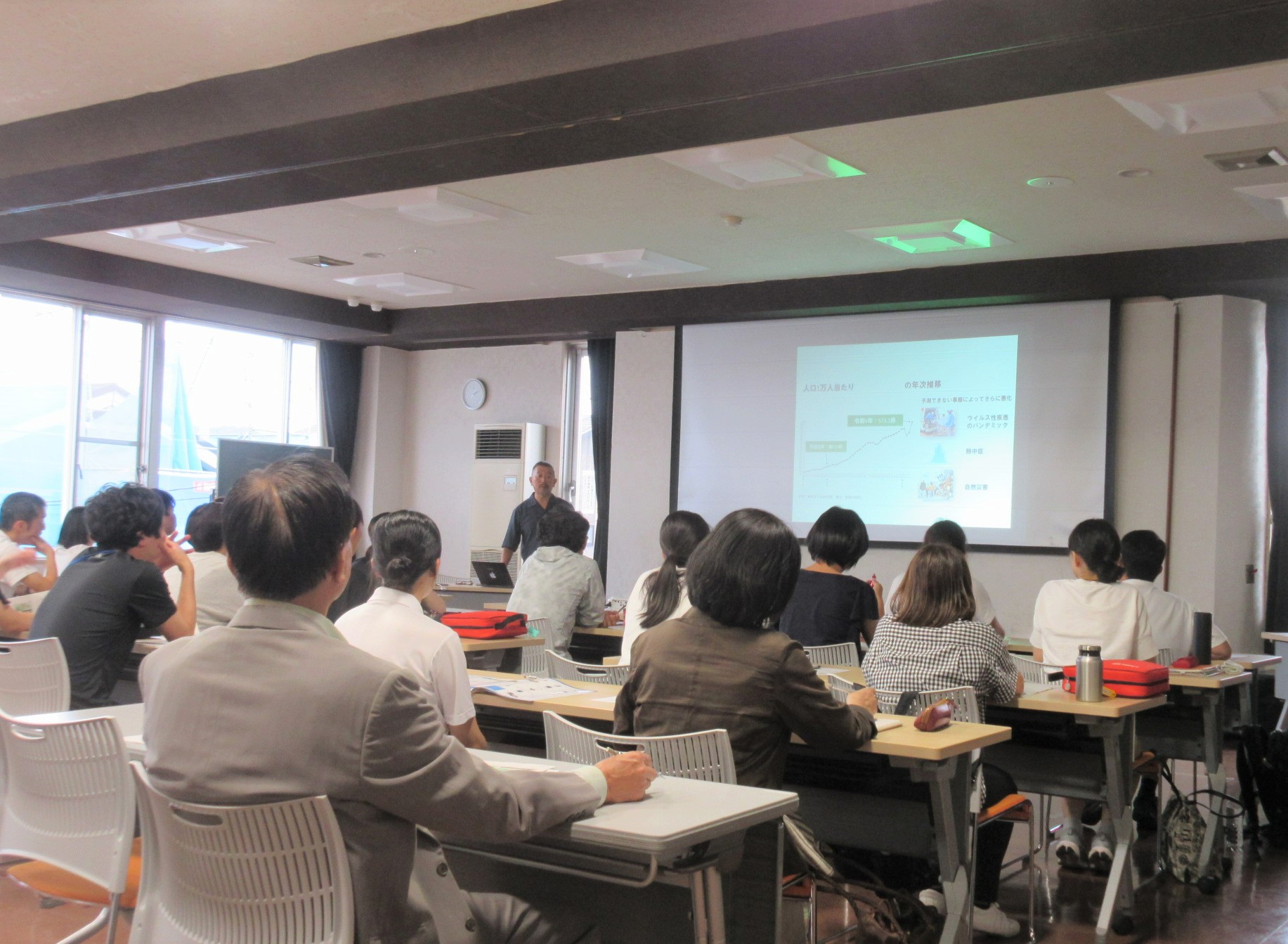 学校におけるBLS（一時救命処置）教育研修会