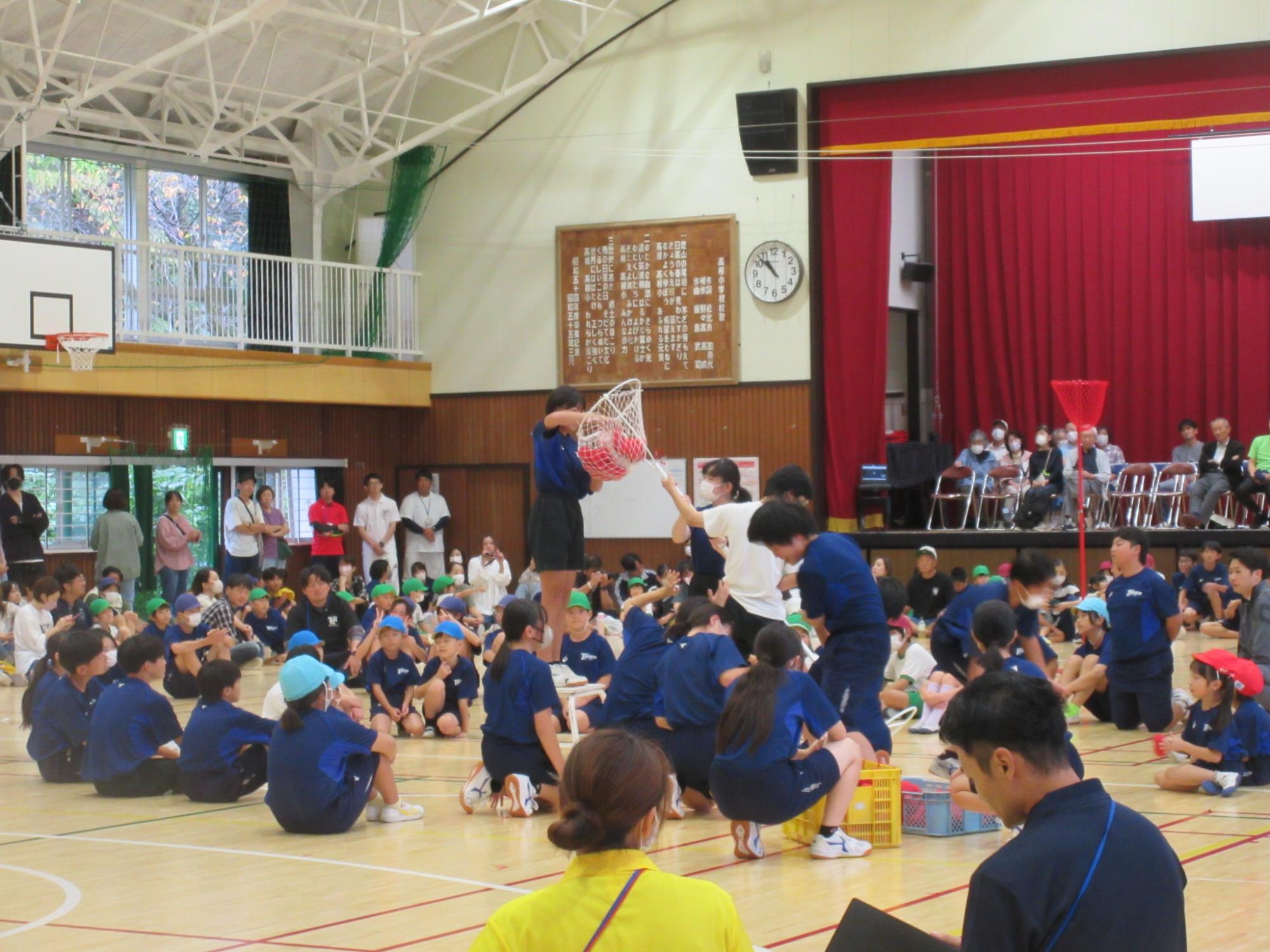 高根小中学校・地区大運動会