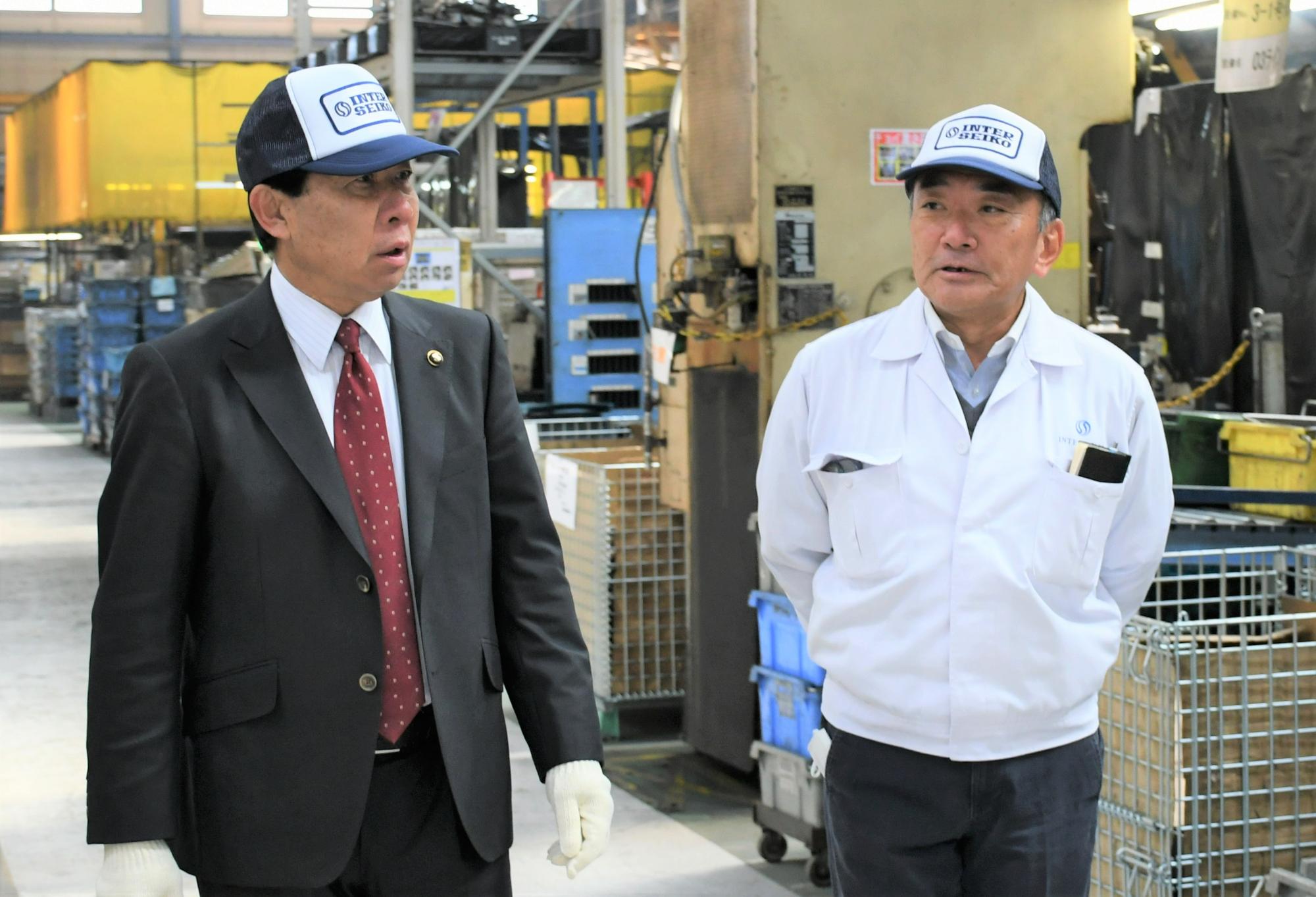 市長の企業見学
