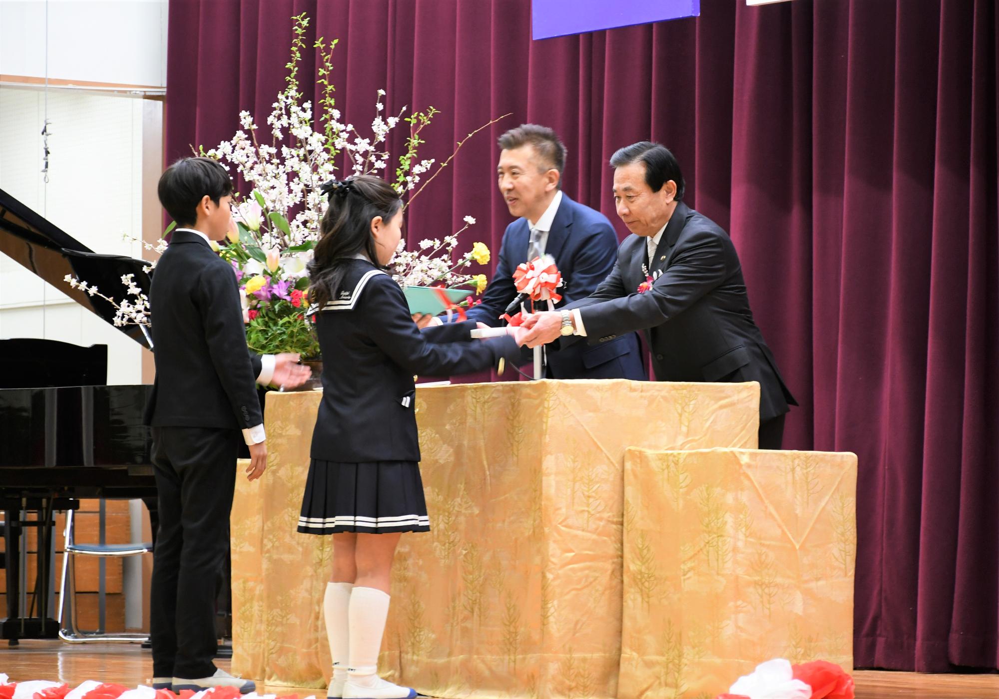 高麗小学校卒業式